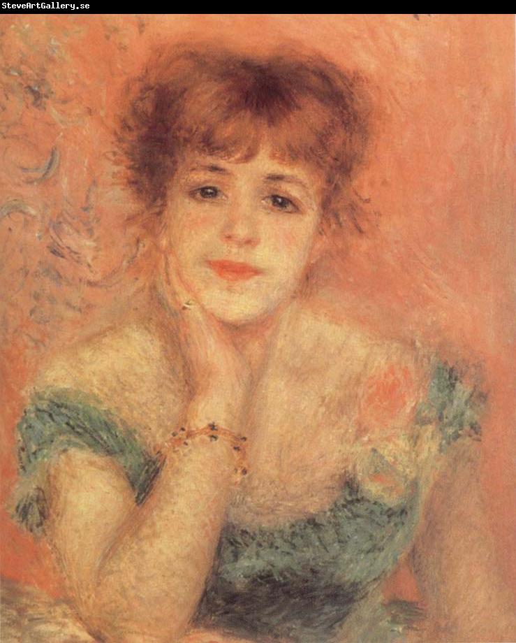 Pierre-Auguste Renoir Portrait of t he Actress Jeanne Samary